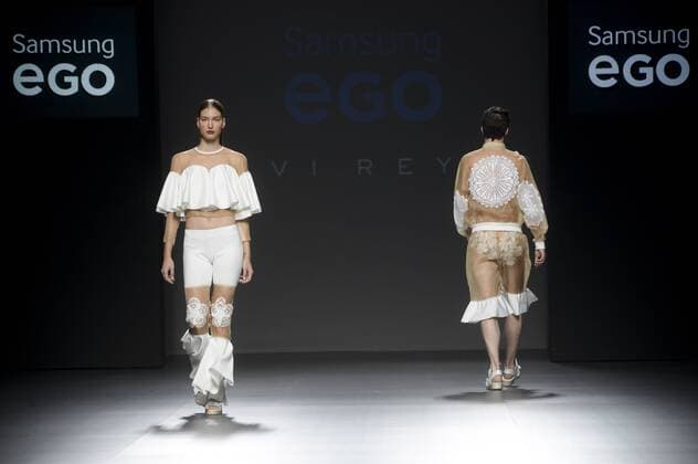 Models bei der Xabi Reyes Fashion Show auf der Mercedes-Benz Fashion Week Madrid Spring Summer 2016. Madrid, 22.09.2015 Xabi Reyes Model 