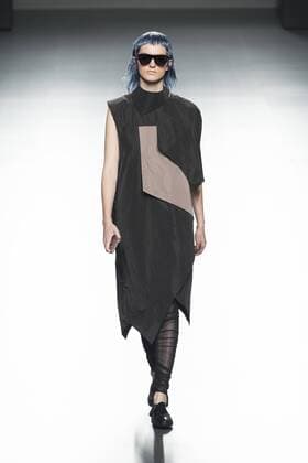 Sept. 22, 2015 - Madrid, Madrid, Spain - A model on the runway at the 44 Show during Mercedes-Benz Fashion Week Madrid Spring Summer 2015 16 at Ifema on September 22, 2015 in Madrid, Spain. Madrid Spain  - ZUMAn230