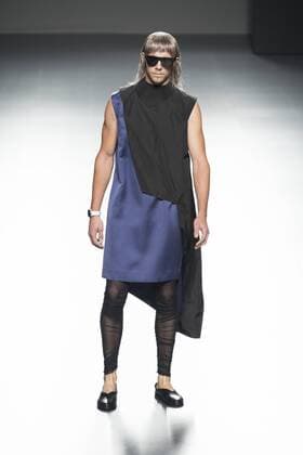 Sept. 22, 2015 - Madrid, Madrid, Spain - A model on the runway at the 44 Show during Mercedes-Benz Fashion Week Madrid Spring Summer 2015 16 at Ifema on September 22, 2015 in Madrid, Spain. Madrid Spain  - ZUMAn230
