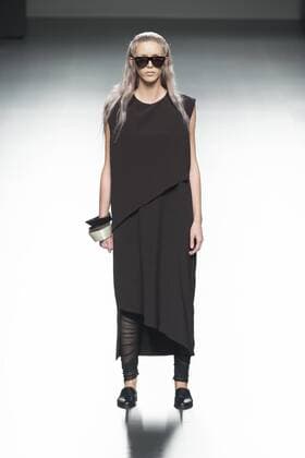 Sept. 22, 2015 - Madrid, Madrid, Spain - A model on the runway at the 44 Show during Mercedes-Benz Fashion Week Madrid Spring Summer 2015 16 at Ifema on September 22, 2015 in Madrid, Spain. Madrid Spain  - ZUMAn230