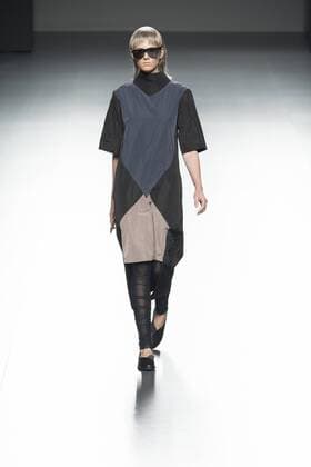 Sept. 22, 2015 - Madrid, Madrid, Spain - A model on the runway at the 44 Show during Mercedes-Benz Fashion Week Madrid Spring Summer 2015 16 at Ifema on September 22, 2015 in Madrid, Spain. Madrid Spain  - ZUMAn230