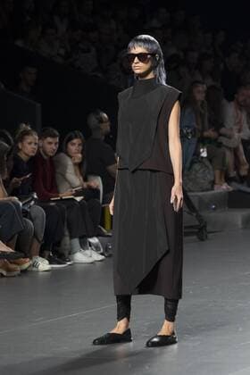Sept. 22, 2015 - Madrid, Madrid, Spain - A model on the runway at the 44 Show during Mercedes-Benz Fashion Week Madrid Spring Summer 2015 16 at Ifema on September 22, 2015 in Madrid, Spain. Madrid Spain  - ZUMAn230