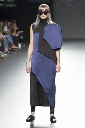 Sept. 22, 2015 - Madrid, Madrid, Spain - A model on the runway at the 44 Show during Mercedes-Benz Fashion Week Madrid Spring Summer 2015 16 at Ifema on September 22, 2015 in Madrid, Spain. Madrid Spain  - ZUMAn230