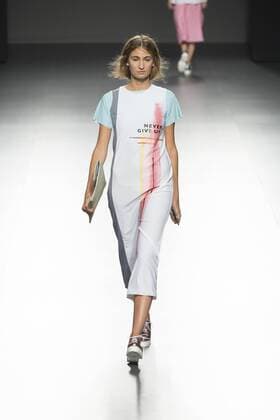 Sept. 22, 2015 - Madrid, Spain - A model showcases designs by Paloma Suarez on the runway at the Paloma Suarez show during Mercedes-Benz Fashion Week Madrid Spring Summer 2015 16 at Ifema on September 22, 2015 in Madrid, Spain. Madrid Spain  - ZUMAn230