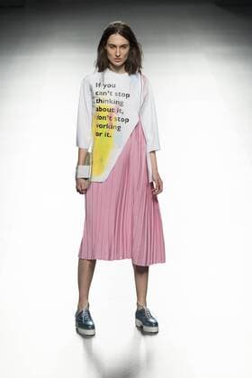 Sept. 22, 2015 - Madrid, Madrid, Spain - A model showcases designs by Paloma Suarez on the runway at the Paloma Suarez show during Mercedes-Benz Fashion Week Madrid Spring Summer 2015 16 at Ifema on September 22, 2015 in Madrid, Spain. Madrid Spain  - ZUMAn230