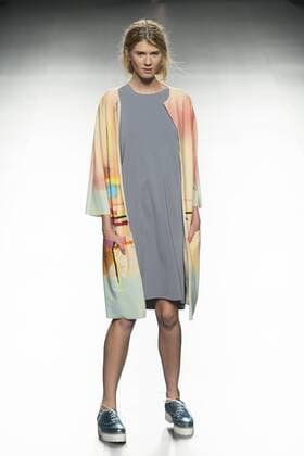 Sept. 22, 2015 - Madrid, Madrid, Spain - A model showcases designs by Paloma Suarez on the runway at the Paloma Suarez show during Mercedes-Benz Fashion Week Madrid Spring Summer 2015 16 at Ifema on September 22, 2015 in Madrid, Spain. Madrid Spain  - ZUMAn230