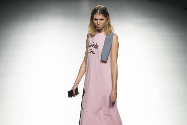 Sept. 22, 2015 - Madrid, Madrid, Spain - A model showcases designs by Paloma Suarez on the runway at the Paloma Suarez show during Mercedes-Benz Fashion Week Madrid Spring Summer 2015 16 at Ifema on September 22, 2015 in Madrid, Spain. Madrid Spain  - ZUMAn230