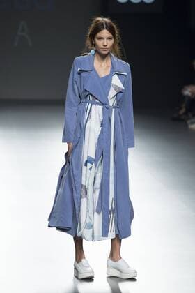 Sept. 22, 2015 - Madrid, Madrid, Spain - A model showcases designs by Azabala on the runway at the Azabala show during Mercedes-Benz Fashion Week Madrid Spring Summer 2015 16 at Ifema on September 22, 2015 in Madrid, Spain. Madrid Spain  - ZUMAn230