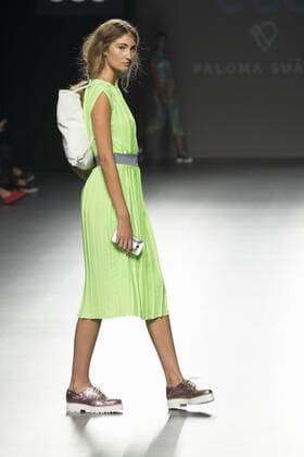 Sept. 22, 2015 - Madrid, Madrid, Spain - A model showcases designs by Paloma Suarez on the runway at the Paloma Suarez show during Mercedes-Benz Fashion Week Madrid Spring Summer 2015 16 at Ifema on September 22, 2015 in Madrid, Spain. Madrid Spain  - ZUMAn230