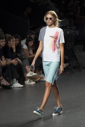 Sept. 22, 2015 - Madrid, Madrid, Spain - A model showcases designs by Paloma Suarez on the runway at the Paloma Suarez show during Mercedes-Benz Fashion Week Madrid Spring Summer 2015 16 at Ifema on September 22, 2015 in Madrid, Spain. Madrid Spain  - ZUMAn230