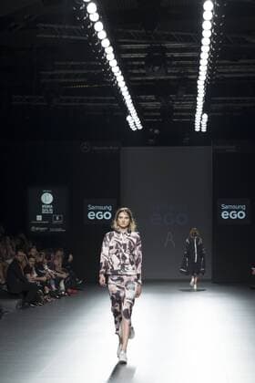 Sept. 22, 2015 - Madrid, Madrid, Spain - A model showcases designs by Azabala on the runway at the Azabala show during Mercedes-Benz Fashion Week Madrid Spring Summer 2015 16 at Ifema on September 22, 2015 in Madrid, Spain. Madrid Spain  - ZUMAn230