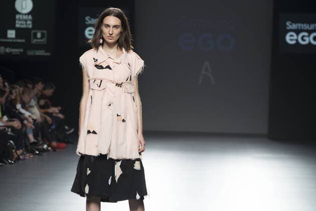 Sept. 22, 2015 - Madrid, Madrid, Spain - A model showcases designs by Azabala on the runway at the Azabala show during Mercedes-Benz Fashion Week Madrid Spring Summer 2015 16 at Ifema on September 22, 2015 in Madrid, Spain. Madrid Spain  - ZUMAn230