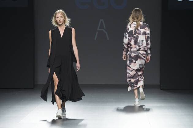 Sept. 22, 2015 - Madrid, Madrid, Spain - A model showcases designs by Azabala on the runway at the Azabala show during Mercedes-Benz Fashion Week Madrid Spring Summer 2015 16 at Ifema on September 22, 2015 in Madrid, Spain. Madrid Spain  - ZUMAn230