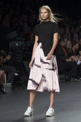 Sept. 22, 2015 - Madrid, Madrid, Spain - A model showcases designs by Azabala on the runway at the Azabala show during Mercedes-Benz Fashion Week Madrid Spring Summer 2015 16 at Ifema on September 22, 2015 in Madrid, Spain. Madrid Spain  - ZUMAn230