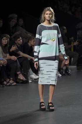 Sept. 22, 2015 - Madrid, Madrid, Spain - A model showcases designs by Azabala on the runway at the Azabala show during Mercedes-Benz Fashion Week Madrid Spring Summer 2015 16 at Ifema on September 22, 2015 in Madrid, Spain. Madrid Spain  - ZUMAn230