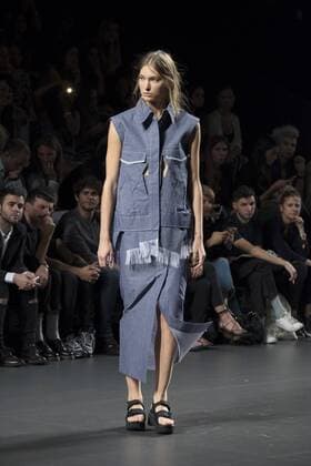 Sept. 22, 2015 - Madrid, Madrid, Spain - A model showcases designs by Azabala on the runway at the Azabala show during Mercedes-Benz Fashion Week Madrid Spring Summer 2015 16 at Ifema on September 22, 2015 in Madrid, Spain. Madrid Spain  - ZUMAn230