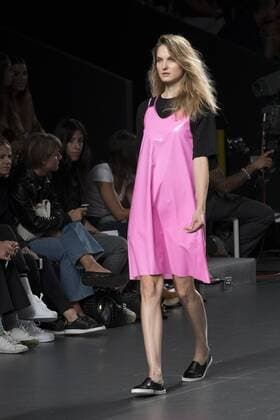 Sept. 22, 2015 - Madrid, Madrid, Spain - A model showcases designs by Davidcatalan on the runway at the Davidcatalan show during Mercedes-Benz Fashion Week Madrid Spring Summer 2015 16 at Ifema on September 22, 2015 in Madrid, Spain. Madrid Spain  - ZUMAn230