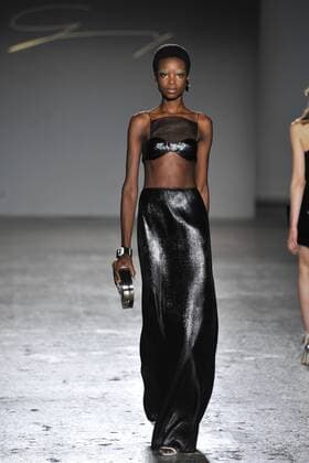 Milan Fashion Week, Women Spring Summer 2016. Milano, Moda Donna, Primavera Estate 2016.GENNY Catwalk. Pictured: models  RiccardoxGiordano