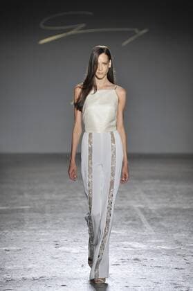Milan Fashion Week, Women Spring Summer 2016. Milano, Moda Donna, Primavera Estate 2016.GENNY Catwalk. Pictured: models  RiccardoxGiordano