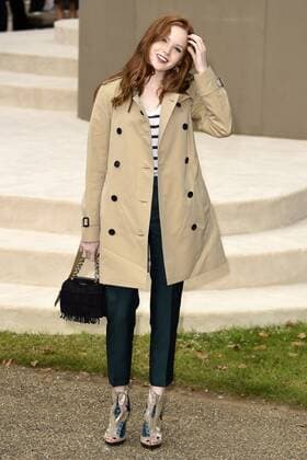 Ellie Bamber bei der Burberry Prorsum Fashion Show auf der London Fashion Week SS16. London, 21.09.2015 Ellie Bamber 