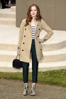 Ellie Bamber bei der Burberry Prorsum Fashion Show auf der London Fashion Week SS16. London, 21.09.2015 Ellie Bamber 