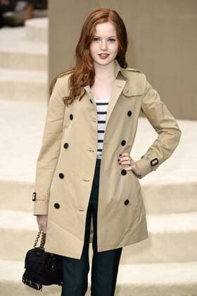 Ellie Bamber bei der Burberry Prorsum Fashion Show auf der London Fashion Week SS16. London, 21.09.2015 Ellie Bamber 