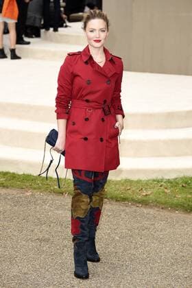 Holiday Grainger bei der Burberry Prorsum Fashion Show auf der London Fashion Week SS16. London, 21.09.2015 Holiday Grainger 