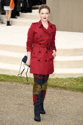 Holiday Grainger bei der Burberry Prorsum Fashion Show auf der London Fashion Week SS16. London, 21.09.2015 Holiday Grainger 
