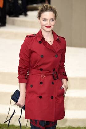 Holiday Grainger bei der Burberry Prorsum Fashion Show auf der London Fashion Week SS16. London, 21.09.2015 Holiday Grainger 