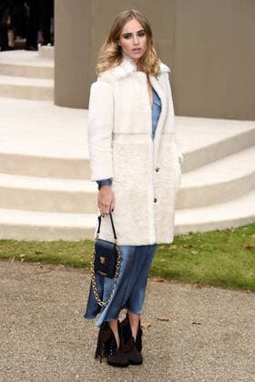 Suki Waterhouse bei der Burberry Prorsum Fashion Show auf der London Fashion Week SS16. London, 21.09.2015 Suki Waterhouse 