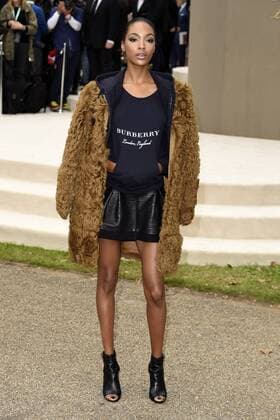 Jourdan Dunn bei der Burberry Prorsum Fashion Show auf der London Fashion Week SS16. London, 21.09.2015 Jourdan Dunn 