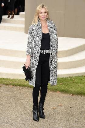 Kate Moss bei der Burberry Prorsum Fashion Show auf der London Fashion Week SS16. London, 21.09.2015 Kate Moss 