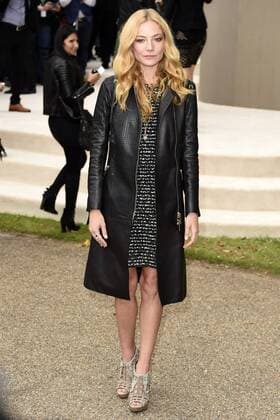 Clara Paget bei der Burberry Prorsum Fashion Show auf der London Fashion Week SS16. London, 21.09.2015 
