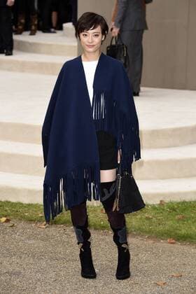 Sun Li bei der Burberry Prorsum Fashion Show auf der London Fashion Week SS16. London, 21.09.2015 Sun Li 