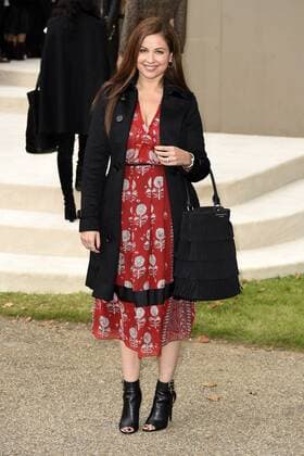 Raya Abirached bei der Burberry Prorsum Fashion Show auf der London Fashion Week SS16. London, 21.09.2015 Raya Abirached 