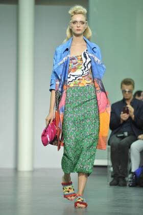 ENTERTAINMENT MODE Mailand Fashion Week - Stella Jean Modenschau Milan Fashion Week, Women Spring Summer 2016. Milano, Moda Donna, Primavera Estate 2016.STELLAJEAN Catwalk. Pictured: models  RiccardoxGiordano