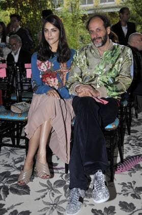 Milan Fashion Week, Women Spring Summer 2016. Milano, Moda Donna, Primavera Estate 2016.GUCCI arrivals Pictured: Luca Guadagnino  RiccardoxGiordano