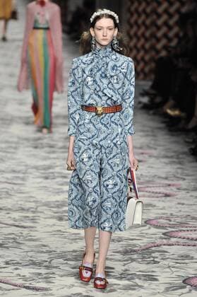 Milan Fashion Week, Women Spring Summer 2016. Milano, Moda Donna, Primavera Estate 2016.GUCCI catwalk . Pictured: models  RiccardoxGiordano