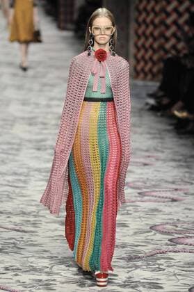 Milan Fashion Week, Women Spring Summer 2016. Milano, Moda Donna, Primavera Estate 2016.GUCCI catwalk . Pictured: models  RiccardoxGiordano