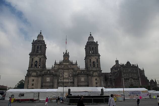 Sept. 24, 2015 - Mexico City, Mexico City, MX - Parents of the 43 missing Ayotzinapa students began a hunger strike ahead of the one-year anniversary of the tragedy, in central Mexico City on Thursday. Mexico City MX - ZUMAa136
