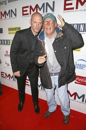 Tobias Heinemann und Otto Waalkes bei der EMMN - European Music and Media Night im Fischköppe . Hamburg, 24.09.2015 Foto:xgbrcix xFuturexImage