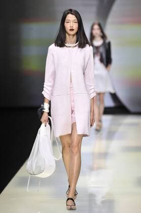 Milan Fashion Week, Women Spring Summer 2016. Milano, Moda Donna, Primavera Estate 2016. EMPORIO ARMANI catwalk Pictured:models  RiccardoxGiordano Fotosicki