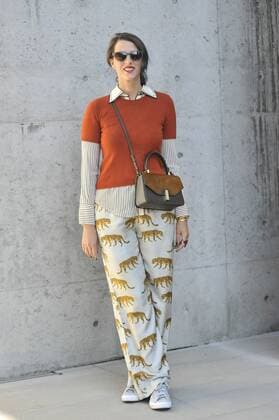 Milan Fashion Week, Women Spring Summer 2016. Milano, Moda Donna, Primavera Estate 2016. EMPORIO ARMANI arrivals Pictured: Madina Visconti di Modrone  RiccardoxGiordano Fotosicki