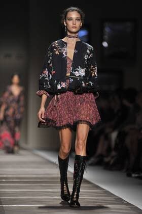 Milan Fashion Week, Women Spring Summer 2016. Milano, Moda Donna, Primavera Estate 2016. ETRO catwalk Pictured: models  RiccardoxGiordano Fotosicki