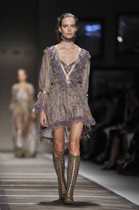 Milan Fashion Week, Women Spring Summer 2016. Milano, Moda Donna, Primavera Estate 2016. ETRO catwalk Pictured: models  RiccardoxGiordano Fotosicki