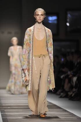 Milan Fashion Week, Women Spring Summer 2016. Milano, Moda Donna, Primavera Estate 2016. ETRO catwalk Pictured: models  RiccardoxGiordano Fotosicki