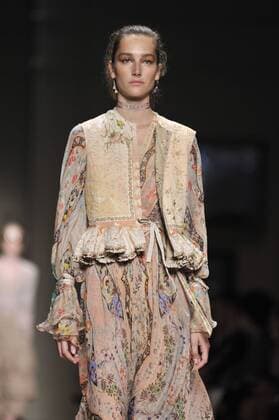 Milan Fashion Week, Women Spring Summer 2016. Milano, Moda Donna, Primavera Estate 2016. ETRO catwalk Pictured: models  RiccardoxGiordano Fotosicki