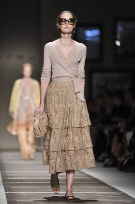 Milan Fashion Week, Women Spring Summer 2016. Milano, Moda Donna, Primavera Estate 2016. ETRO catwalk Pictured: models  RiccardoxGiordano Fotosicki