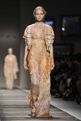 Milan Fashion Week, Women Spring Summer 2016. Milano, Moda Donna, Primavera Estate 2016. ETRO catwalk Pictured: models  RiccardoxGiordano Fotosicki