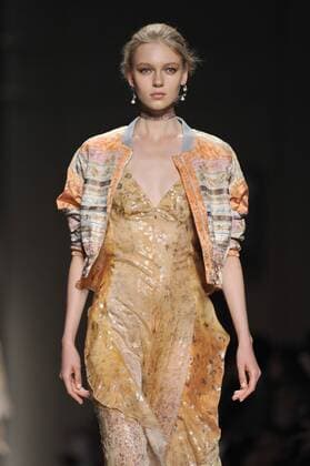Milan Fashion Week, Women Spring Summer 2016. Milano, Moda Donna, Primavera Estate 2016. ETRO catwalk Pictured: models  RiccardoxGiordano Fotosicki